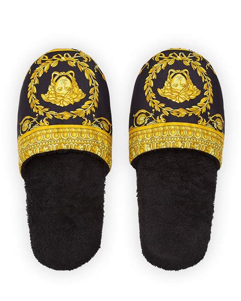 slip on versace|Versace slippers.